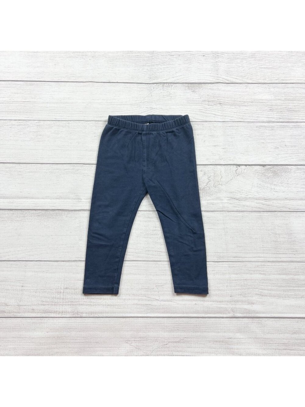 Baby Gap Toddler Navy Blue Leggings Cotton Blend Soft Lightweight 18-24 Months